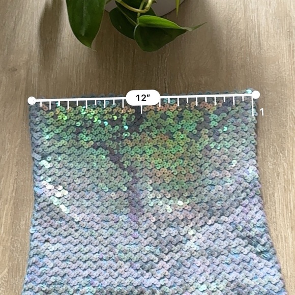 Vintage 2000’s Sequined Beaded Tube Top - Picture 5 of 7